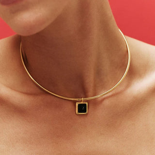 SOLENE CHOKER SET - GOLD