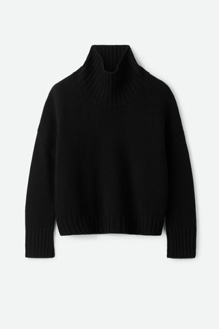 GIRLFRIEND TURTLENECK - BLACK