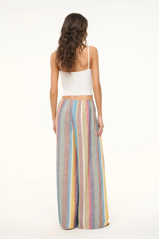 STAUD | BONFIRE PANT - MARKET STRIPE