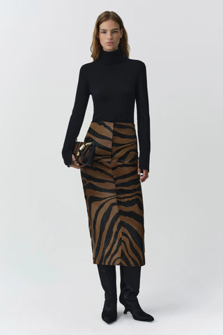 FENWICK CASHMERE TURTLENECK - BLACK