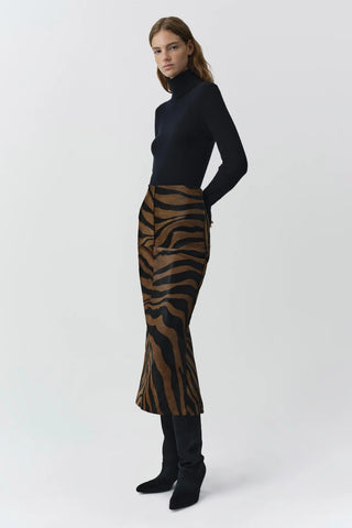 FENWICK CASHMERE TURTLENECK - BLACK
