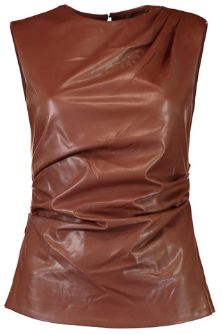 SIMKHAI | WYNTER TOP - CHESTNUT