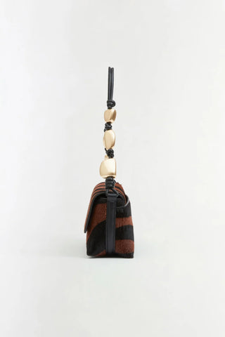 PIEDRA CALF HAIR SHOULDER BAG