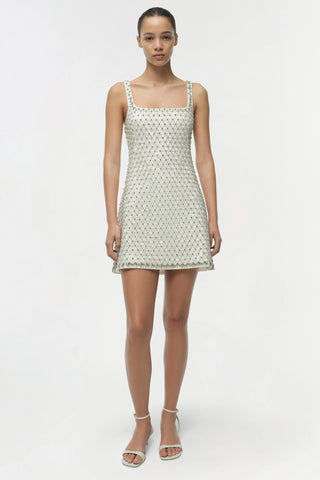 ZIVA EMBELLISHED MINI DRESS
