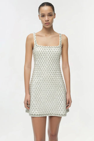 ZIVA EMBELLISHED MINI DRESS