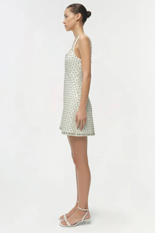 ZIVA EMBELLISHED MINI DRESS