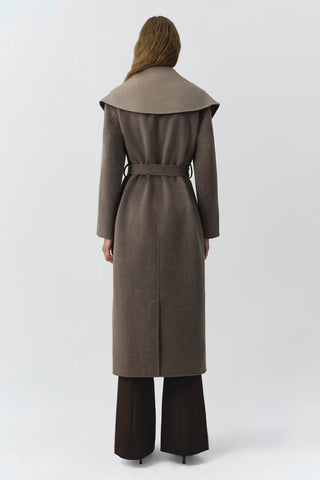 ALLURA REVERSIBLE BELTED COAT