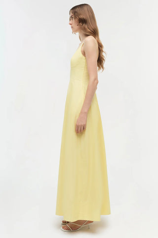 MADDY COTTON MIDI - BUTTERCREAM