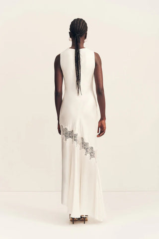 SIMON SIDE PANELLED MAXI DRESS