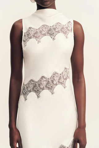 SIMONA SIDE PANELLED MAXI DRESS