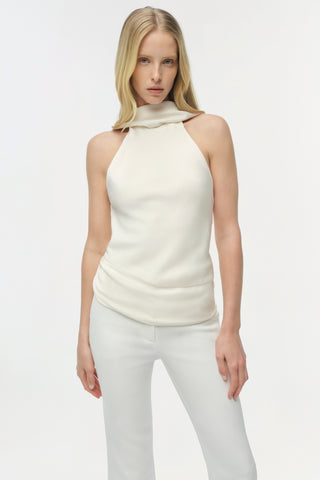 SAMIRA SATIN CAPE TOP