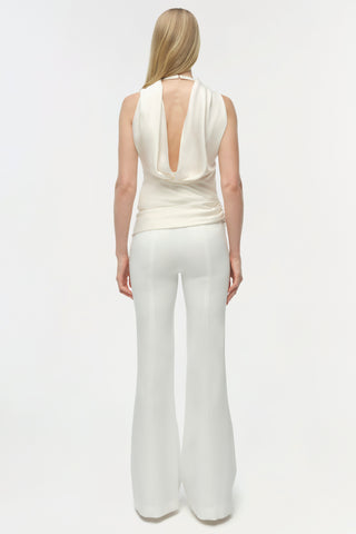 SAMIRA SATIN CAPE TOP