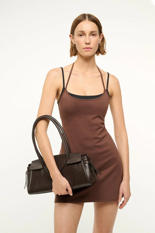 MAUDE SHOULDER BAG - ESPRESSO