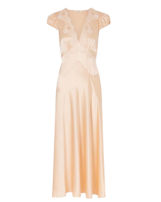 CORALINE DRESS - PEACH