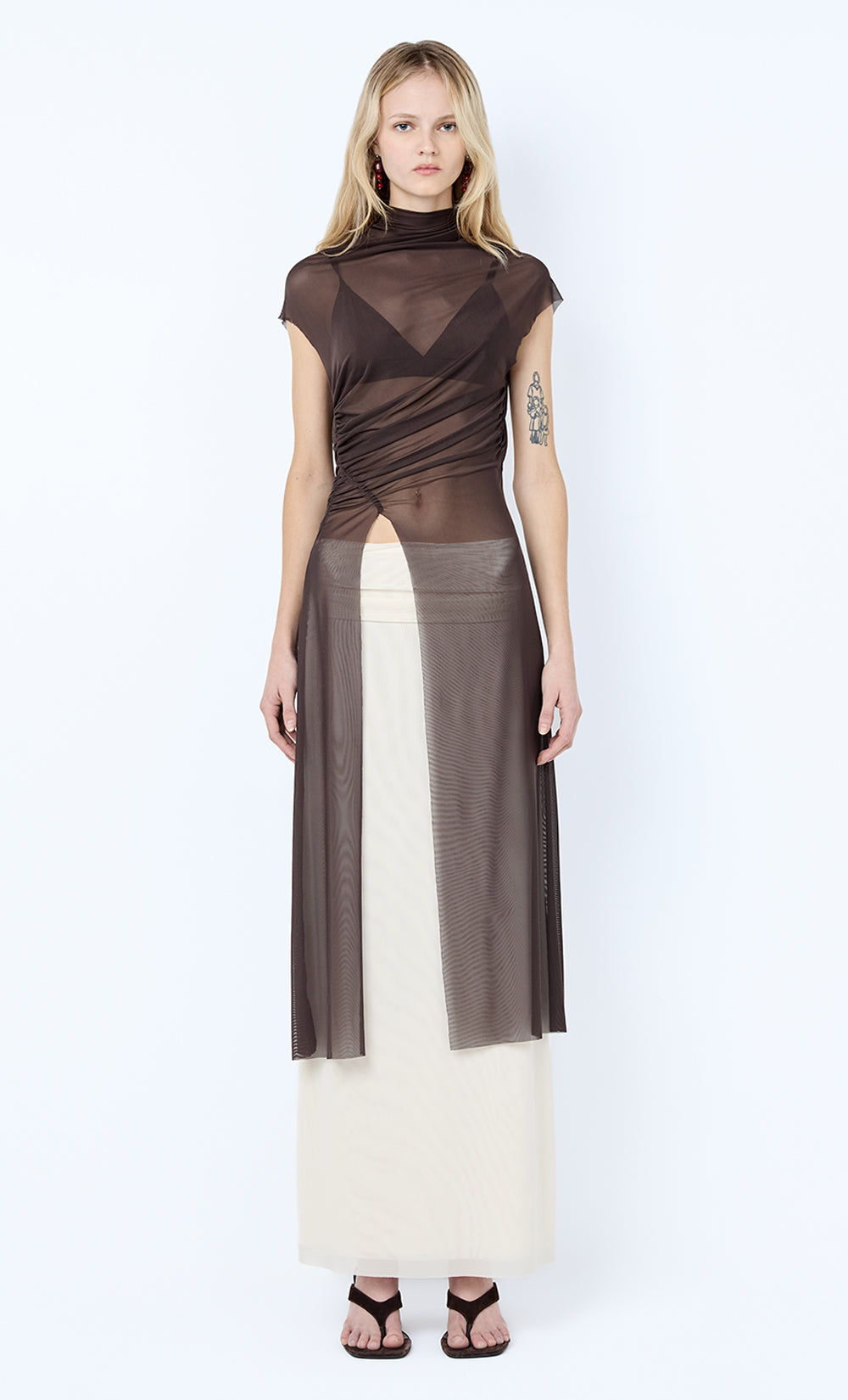 EVA SPLIT TUNIC TOP – ROVE