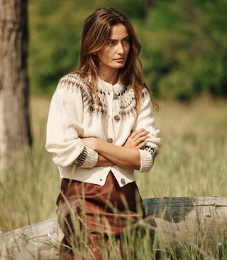 CLARKE CARDIGAN - OATMEAL
