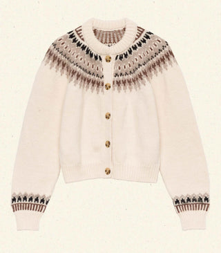CLARKE CARDIGAN - OATMEAL