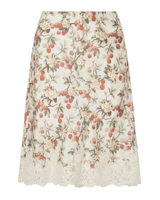 ELOWETTE SKIRT - CERISE ET FLEUR