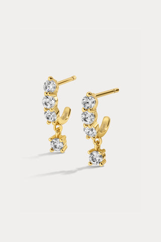 HILARY PEAR DANGLES