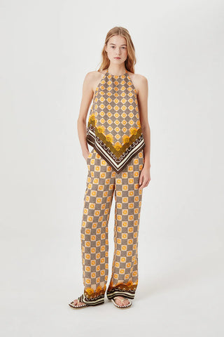 PALENTA SILK TROUSERS