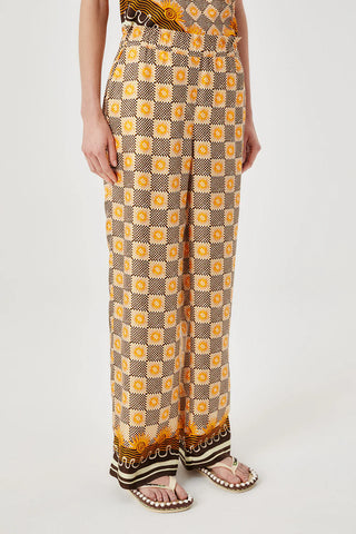 PALENTA SILK TROUSERS