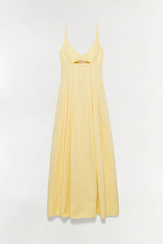 MADDY COTTON MIDI - BUTTERCREAM