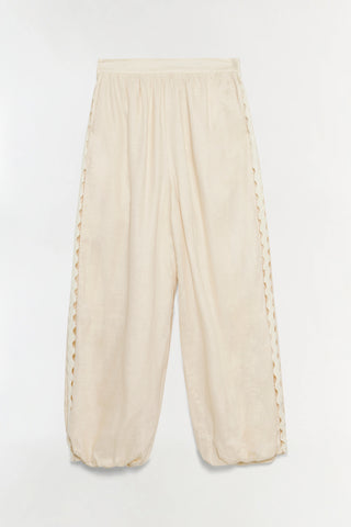 SELAH LINEN LACE BALLOON PANT