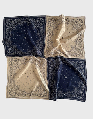 SQUARED - NAVY & SAND