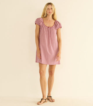 JULIA DRESS - RED GINGHAM