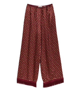 LAVON FRINGE PANT - SAN SEBASTIAN FOULARD