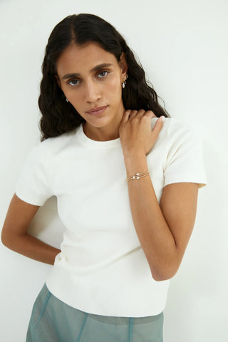 MINI CLEO OVAL BRACELET - GOLD