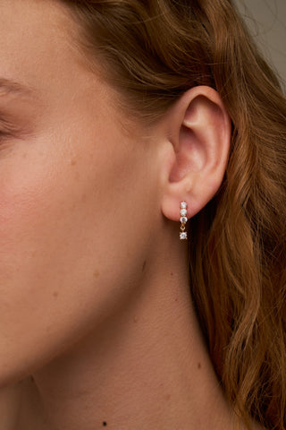 HILARY PEAR DANGLES
