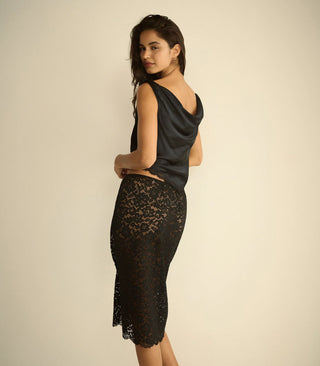 MANON TOP - BLACK