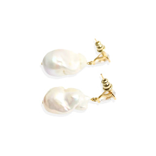 BY ALONA | MIMI EARRINGS - PEARL & CRYSTAL