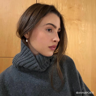 ODETTE EARRINGS - PEARL