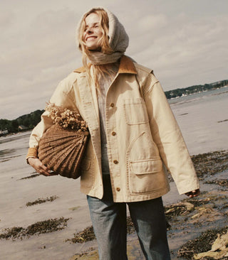 PASCUAL JACKET - STRAW