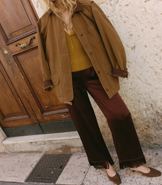 PASCUAL JACKET - WILLOW BARK