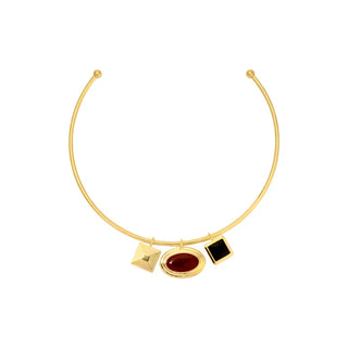 SOLENE CHOKER SET - GOLD