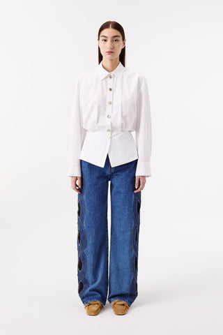 PEPLUM SHIRT