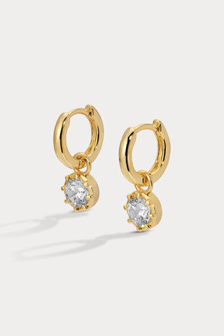 PETITE CLEO CHARM HUGGIES - GOLD
