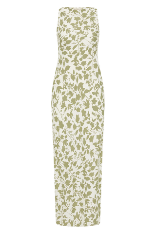 FAITHFULL | SILYA MIDI DRESS POPLAR SAGE