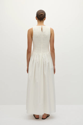 FAITHFULL | ALENA MAXI DRESS - WHITE