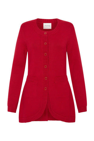 POSSE | SABRINA CARDIGAN - RUBY