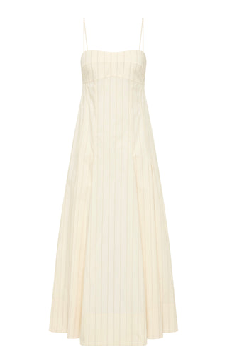 EVERYDAY COTTON PLEAT DRESS