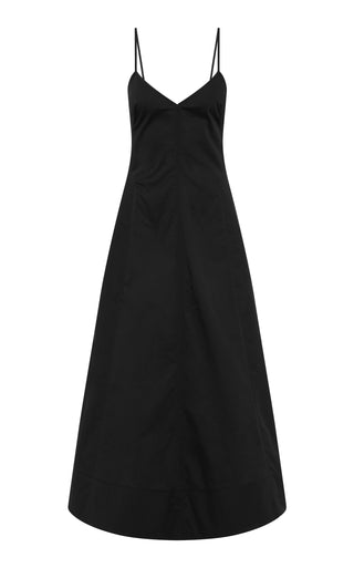 STRUCTURED COTTON DRESS