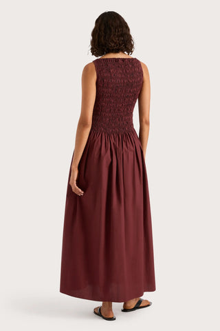 FAITHFULL | MARGOT MAXI DRESS - BOURDEAUX