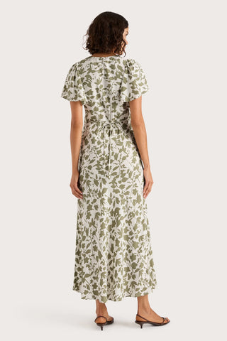 FAITHFULL | BODA MIDI DRESS POPLAR SAGE