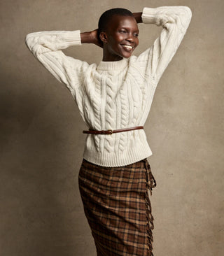 SASKIA SKIRT - CORNWALL PLAID