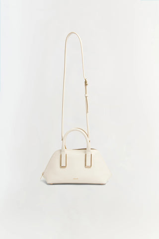 WYNN SMALL LEATHER TOP HANDLE BAG