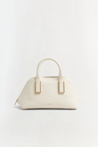 WYNN SMALL LEATHER TOP HANDLE BAG